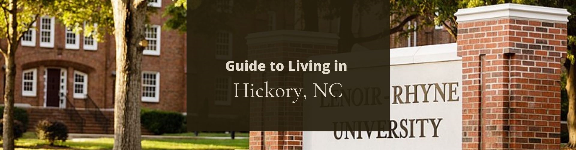 guide to Hickory NC