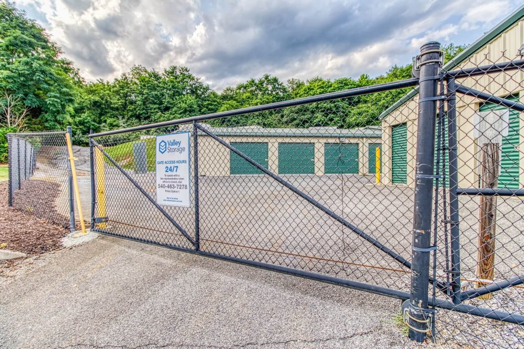 Gated Storage Facility in Lexington VA