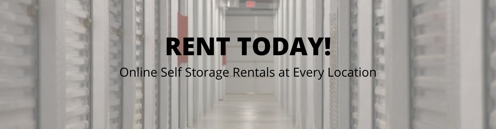 online storage rentals at Valley Storage