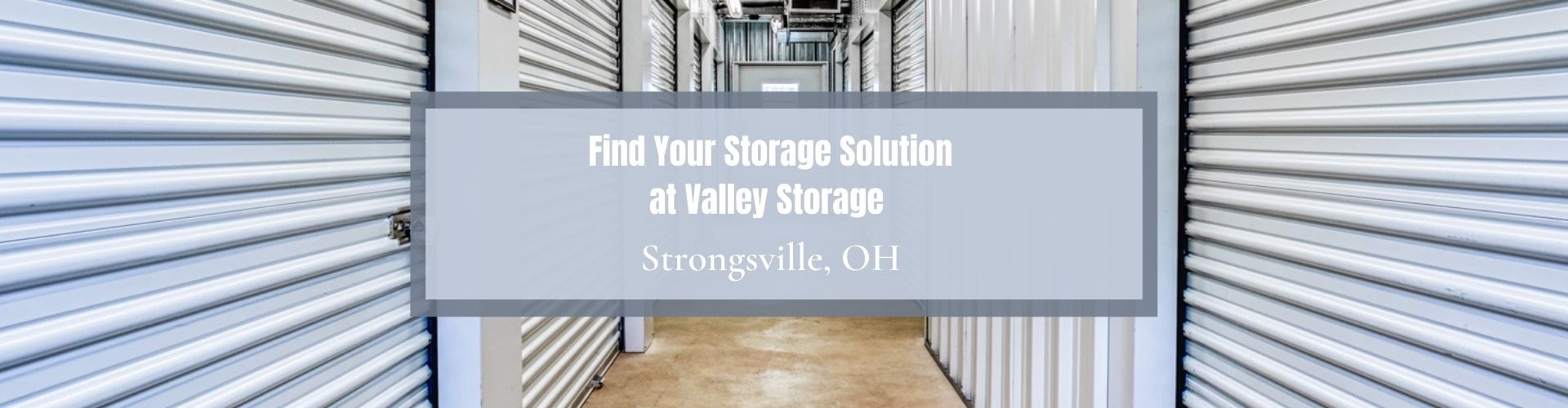 Valley Storage Strongsville OH