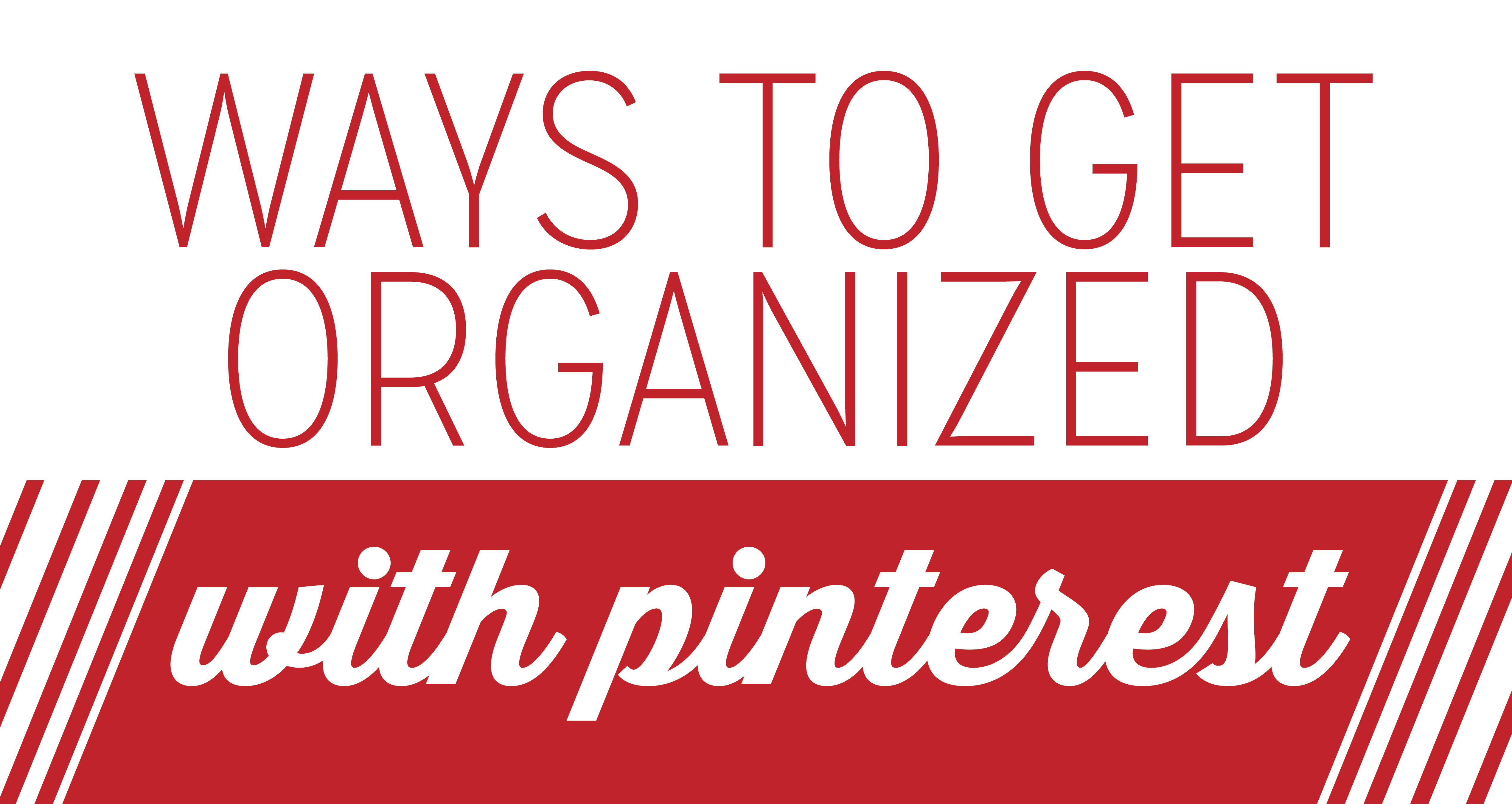 Kicking out the clutter with Pinterest